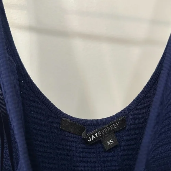 Jay Godfrey Scoop Neck Mini Dress Size: XS - Picture 6 of 6